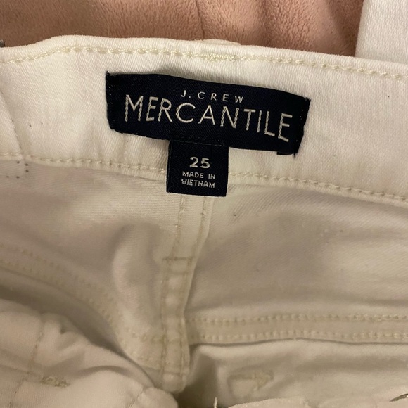 J.Crew Mercantile High Rise Jeans - White - Picture 6 of 6